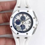 JF Factory Audemars Piguet Royal Oak Offshore Swiss 3126 Watch - White Ceramic Case_th.jpg